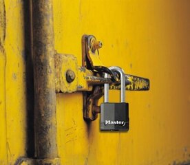 Piekaramā atslēga Excell gumijā ar vāciņu 51mm masterlock M515EURDLH cena un informācija | Durvju slēdzenes | 220.lv
