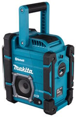 Высококачественное радио с Bluetooth и функцией зарядки аккумулятора Makita DMR300  цена и информация | Радиоприемники и будильники | 220.lv