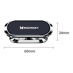 Wozinsky Flat Vehicle Mount Magnetic Bracket 360 WMH-06 cena un informācija | Auto turētāji | 220.lv