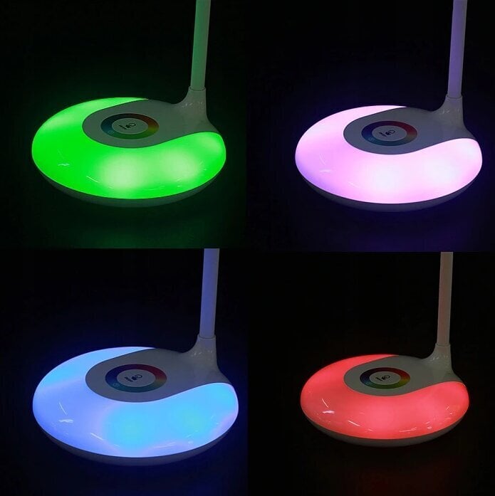 LED galda lampa 256 RGB krāsas цена и информация | Galda lampas | 220.lv
