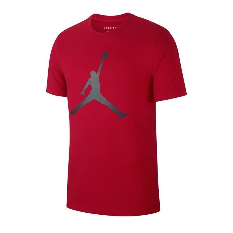 Sporta T-krekls vīriešiem Nike Jordan Jumpman SS Crew M CJ0921-687, 49466, sarkans cena un informācija | Sporta apģērbs vīriešiem | 220.lv