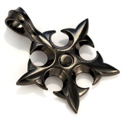 Bico "Star Scout" kulons ar melnu apdari (E261 melns) cena un informācija | Vīriešu rotaslietas | 220.lv