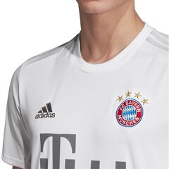 T-krekls vīriešiem Adidas Bayern Munich Away 19/20 M DW7406, balts cena un informācija | Sporta apģērbs vīriešiem | 220.lv