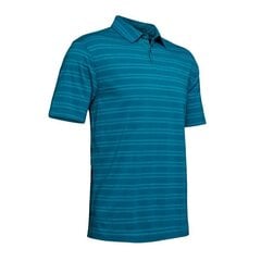 Sporta T-krekls vīriešiem Polo Under Armour Charged Cotton Scramble Stripe M 1323455-417, zils цена и информация | Мужская спортивная одежда | 220.lv