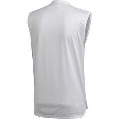 T-krekls vīriešiem Adidas Condivo 20 sleeveless training M EA2509 52890, balts cena un informācija | Sporta apģērbs vīriešiem | 220.lv