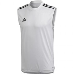 Мужская футболка Adidas Condivo 20 sleeveless training M EA2509 52890, белая цена и информация | Мужская спортивная одежда | 220.lv