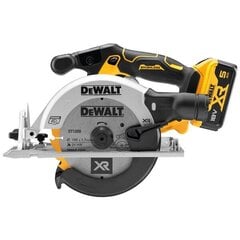 Akumulatora cirkulārais zāģis 18V 2x5Ah DeWALT DCS565P2-QW цена и информация | Пилы, циркулярные станки | 220.lv