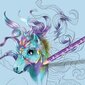 Radoša zīmēšanas grāmata Nebublous Stars Fantasy Horses, 11372 cena un informācija | Modelēšanas un zīmēšanas piederumi | 220.lv