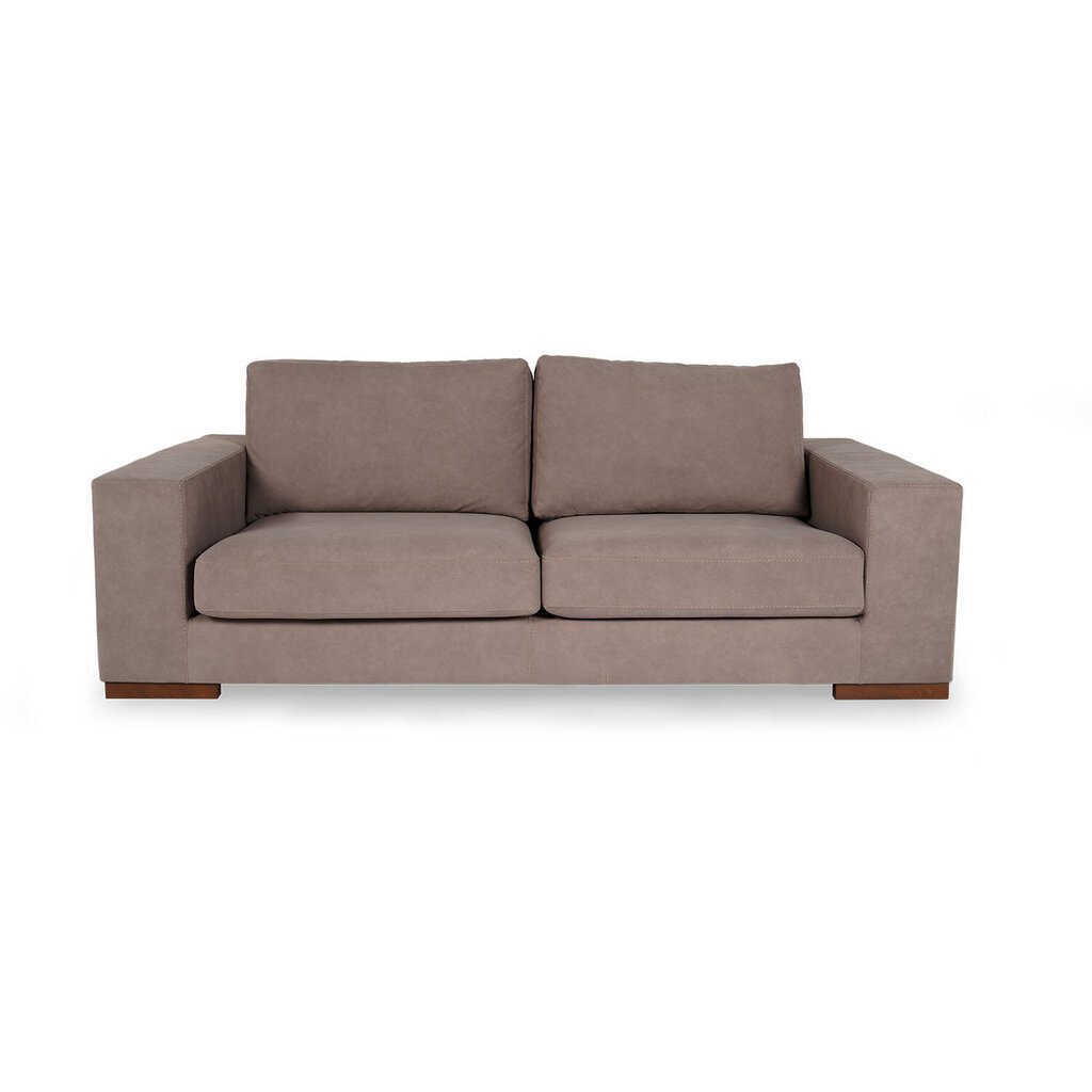 Divvietīgs dīvāns Kalune Design Nplus, brūns cena un informācija | Dīvāni | 220.lv