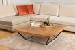 Stūra dīvāns Kalune Design Tulip ar pufu, smilškrāsas cena un informācija | Stūra dīvāni | 220.lv