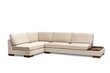 Stūra dīvāns Kalune Design Tulip ar pufu, smilškrāsas цена и информация | Stūra dīvāni | 220.lv
