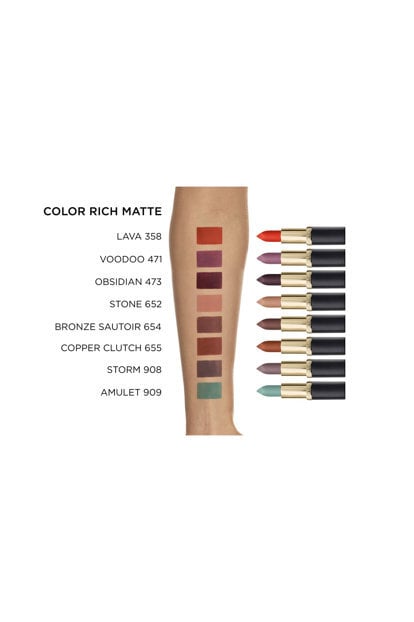 Ilgnoturīga lūpu krāsa L'Oreal Paris Color Riche Matte, 655 Copper Clutch, 4.8 g cena un informācija | Lūpu krāsas, balzāmi, spīdumi, vazelīns | 220.lv