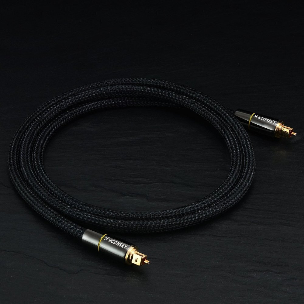 Wozinsky digital optical audio fiber cable Toslink SPDIF WOPT-15, 1.5 m цена и информация | Savienotājkabeļi | 220.lv