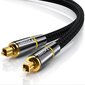 Wozinsky digital optical audio fiber cable Toslink SPDIF WOPT-15, 1.5 m cena un informācija | Savienotājkabeļi | 220.lv