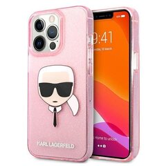 Чехол для телефона Karl Lagerfeld KLHCP13LKHTUGLP для iPhone 13 Pro/13, розовый цена и информация | Чехлы для телефонов | 220.lv