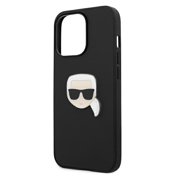 Karl Lagerfeld KLHCP13LPKMK, piemērots iPhone 13 Pro / 13, melns cena un informācija | Telefonu vāciņi, maciņi | 220.lv