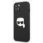Karl Lagerfeld KLHCP13SPKMK, piemērots iPhone 13 mini, melns цена и информация | Telefonu vāciņi, maciņi | 220.lv