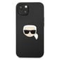 Karl Lagerfeld KLHCP13SPKMK, piemērots iPhone 13 mini, melns цена и информация | Telefonu vāciņi, maciņi | 220.lv