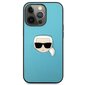 Karl Lagerfeld KLHCP13XPKMB, piemērots iPhone 13 Pro Max, zils цена и информация | Telefonu vāciņi, maciņi | 220.lv