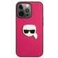 Karl Lagerfeld KLHCP13XPKMP, piemērots iPhone 13 Pro Max, rozā цена и информация | Telefonu vāciņi, maciņi | 220.lv