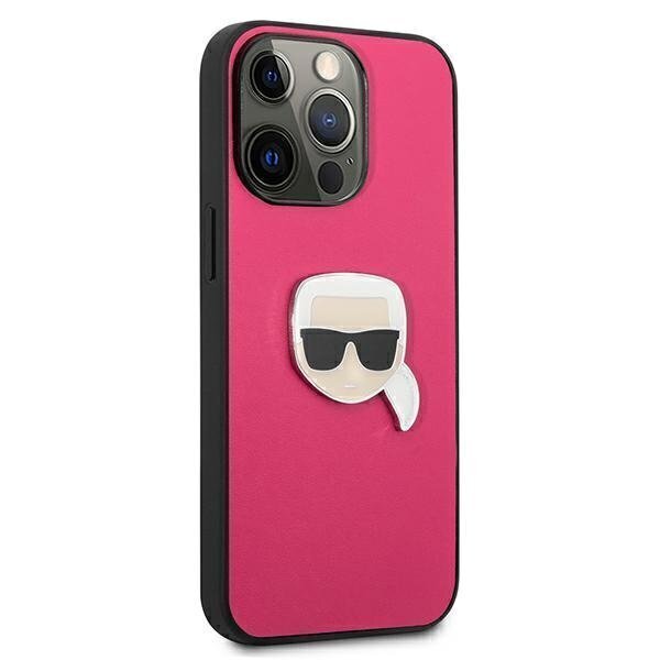 Karl Lagerfeld KLHCP13XPKMP, piemērots iPhone 13 Pro Max, rozā цена и информация | Telefonu vāciņi, maciņi | 220.lv