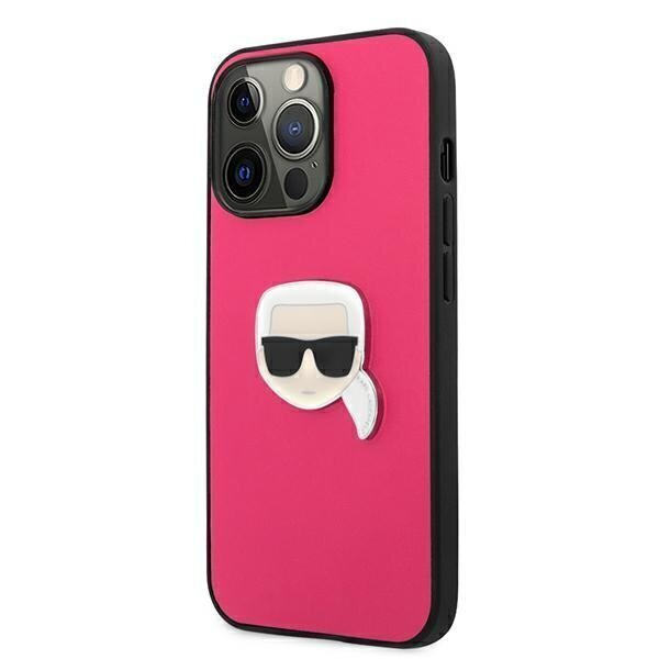 Karl Lagerfeld KLHCP13XPKMP, piemērots iPhone 13 Pro Max, rozā цена и информация | Telefonu vāciņi, maciņi | 220.lv