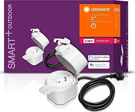 Viedā kontaktligzda Osram SMART+ Outdoor Plug cena un informācija | Elektrības slēdži, rozetes | 220.lv