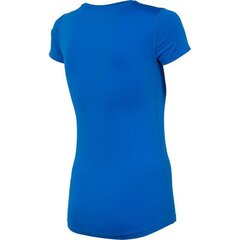 Футболка спортивная женская 4F W NOSH4 TSDF002 36S, синяя цена и информация | Спортивная одежда для женщин | 220.lv