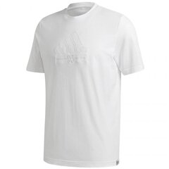 Vīriešu sporta T-krekls Adidas M BB T, balts GD3844 cena un informācija | Sporta apģērbs vīriešiem | 220.lv