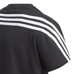 Спортивная футболка для детей Adidas B 3S Tee Jr GE0659, 68041, черная цена и информация | Рубашки для мальчиков | 220.lv