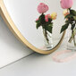 Spogulis Kalune Design Ayna A708, zeltainas krāsas cena un informācija | Spoguļi | 220.lv