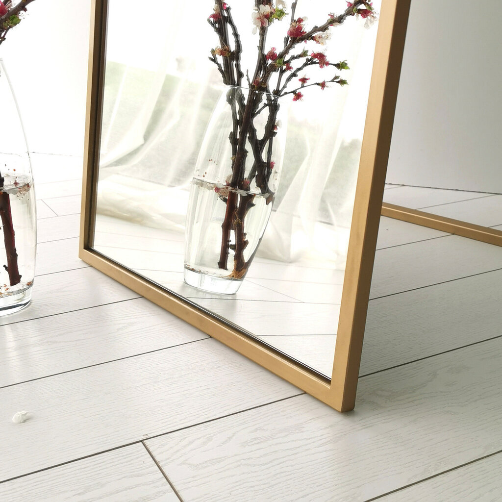 Spogulis Kalune Design Cool, zelta krāsas cena un informācija | Spoguļi | 220.lv