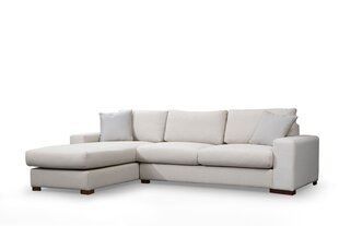 Stūra dīvāns Kalune Design Loop 16/17, smilškrāsas cena un informācija | Stūra dīvāni | 220.lv
