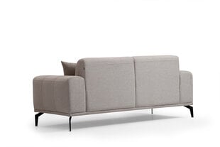 Dīvāns Kalune Design Nikea, pelēks cena un informācija | Dīvāni | 220.lv
