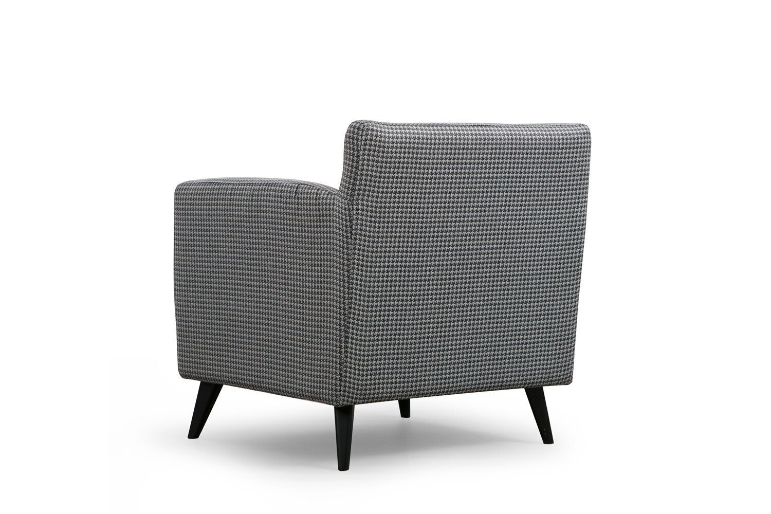 Krēsls Kalune Design Nordic, melns/balts cena un informācija | Atpūtas krēsli | 220.lv