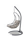 Šūpuļkrēsls Kalune Design Cali, pelēks cena un informācija | Dārza krēsli | 220.lv