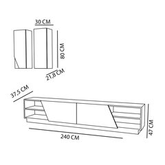 Sekcija Kalune Design Zebra, balta/melna cena un informācija | Sekcijas | 220.lv