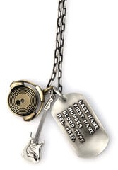 Комплект ожерелья и кулонов Bico "Session Grunt" (MX21) цена и информация | Мужские украшения | 220.lv