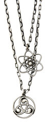 Комплект ожерелья и кулонов Bico "Atomica Corrected" (MX38) цена и информация | Мужские украшения | 220.lv
