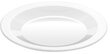 Tescoma deserta šķīvis, 20 cm, balts cena un informācija | Trauki, šķīvji, pusdienu servīzes | 220.lv