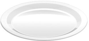 Тарелка Tescoma, 27 см, белая цена и информация | Посуда, тарелки, обеденные сервизы | 220.lv