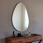 Spogulis Kalune Design Porto Ayna, melns cena un informācija | Spoguļi | 220.lv