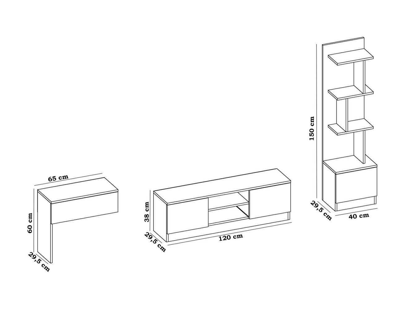 Sekcija Kalune Design Team, balts цена и информация | Sekcijas | 220.lv