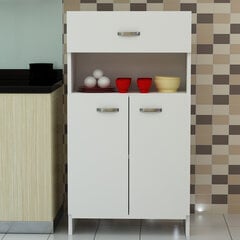 Шкафчик Kalune Design Ani, белый цена и информация | Шкафчики в гостиную | 220.lv