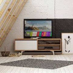 ТВ-столик Kalune Design Maku, коричневый цена и информация | Тумбы под телевизор | 220.lv