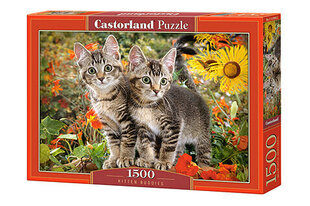 Puzle Puzzle Castorland, "KITTEN BUDDIES" 1500 det. cena un informācija | Puzles, 3D puzles | 220.lv
