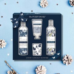 Komplekts Baylis & Harding The Fuzzy Duck: dušas želeja, 250 ml + dušas krēms, 250 ml + roku krēms, 30 ml + svece cena un informācija | Dušas želejas, eļļas | 220.lv