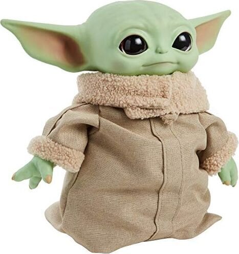 Mīksta plīša rotaļlieta Baby Yoda Mattel Zvaigžņu kari (Star Wars), GWD85 cena un informācija | Mīkstās (plīša) rotaļlietas | 220.lv