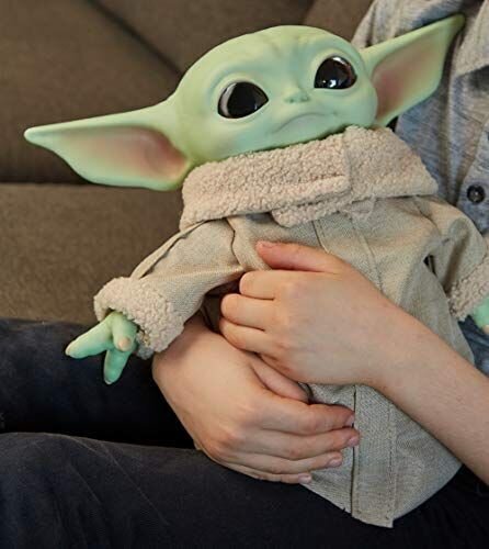Mīksta plīša rotaļlieta Baby Yoda Mattel Zvaigžņu kari (Star Wars), GWD85 цена и информация | Mīkstās (plīša) rotaļlietas | 220.lv