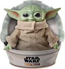 Mīksta plīša rotaļlieta Baby Yoda Mattel Zvaigžņu kari (Star Wars), GWD85 cena un informācija | Star Wars Rotaļlietas, bērnu preces | 220.lv